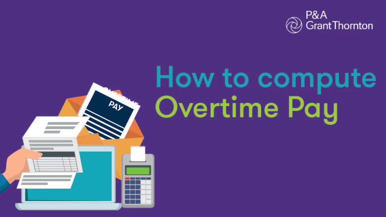 How to compute overtime pay?