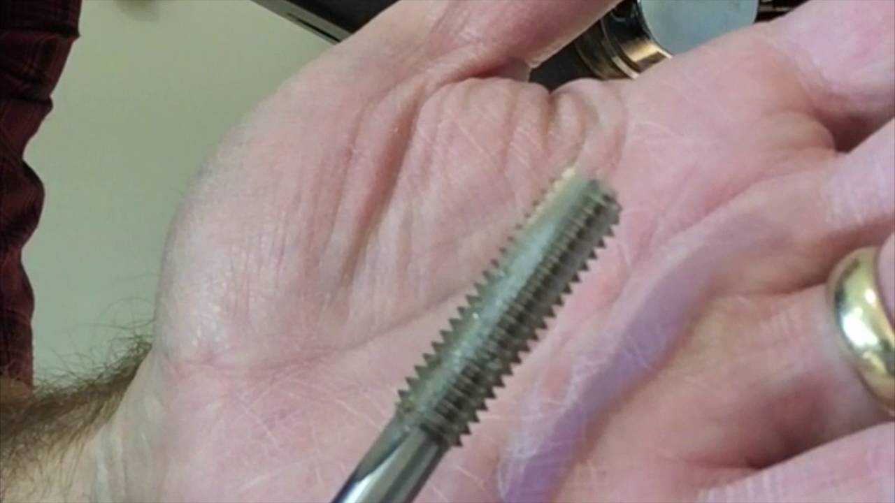 tapping holes in wood