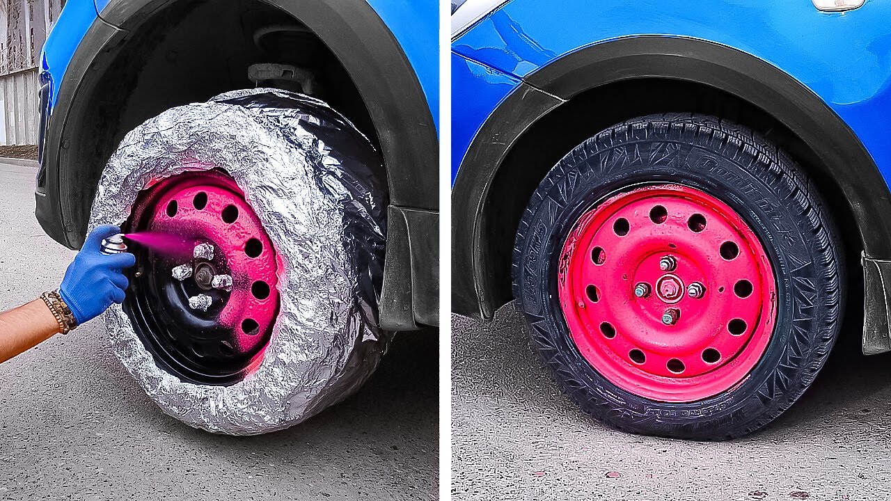 🛠️ ASTUCES BUDGET POUR AM&Eacute;LIORER VOTRE VOITURE ! Conseils DIY Que Vous Allez Adorer 🚘✨