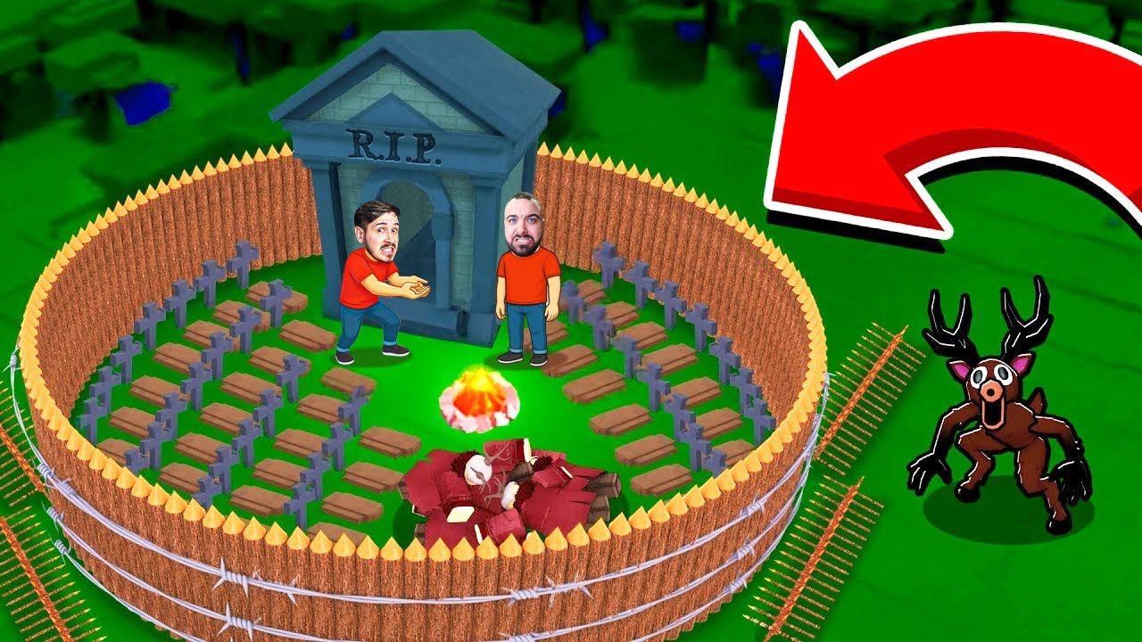 NAPRAVILI SMO NAJSTRAŠNIJU BAZU U 99 NOĆI U ŠUMI !!! 💀