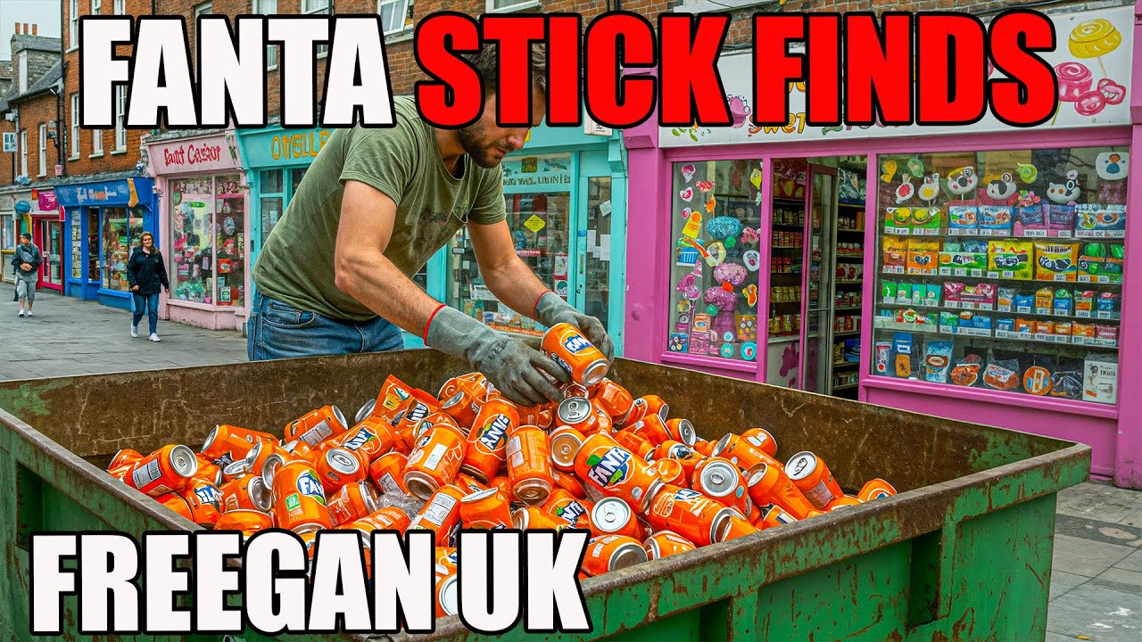UK FREEGAN FANTASTICK FOOD WASTE FINDS FROM UK RETAILERS DUMPSTER DIVING
