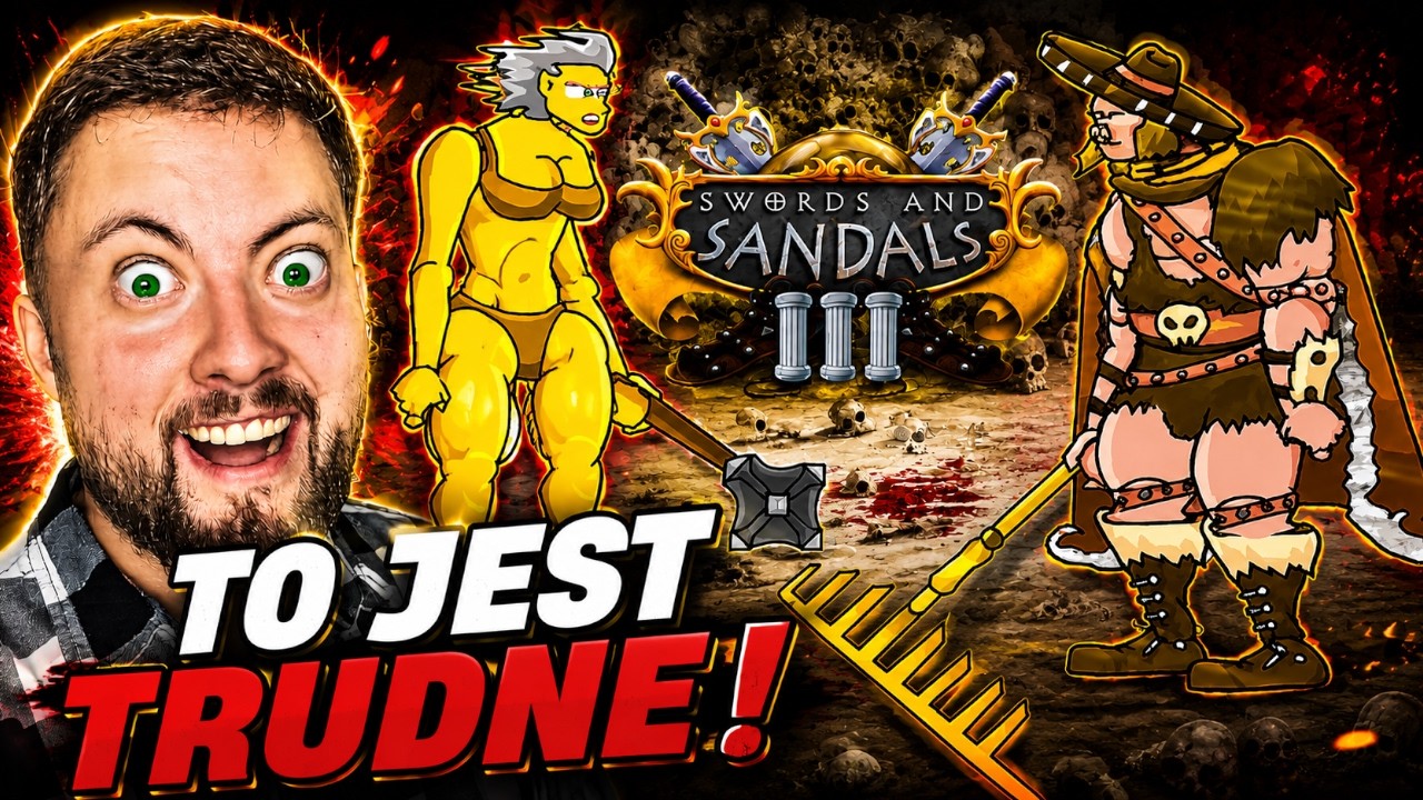 🐷 NOWY ŚWIŃSKI BOSS KONTRA BABCIA! | Swords and Sandals 3 #2