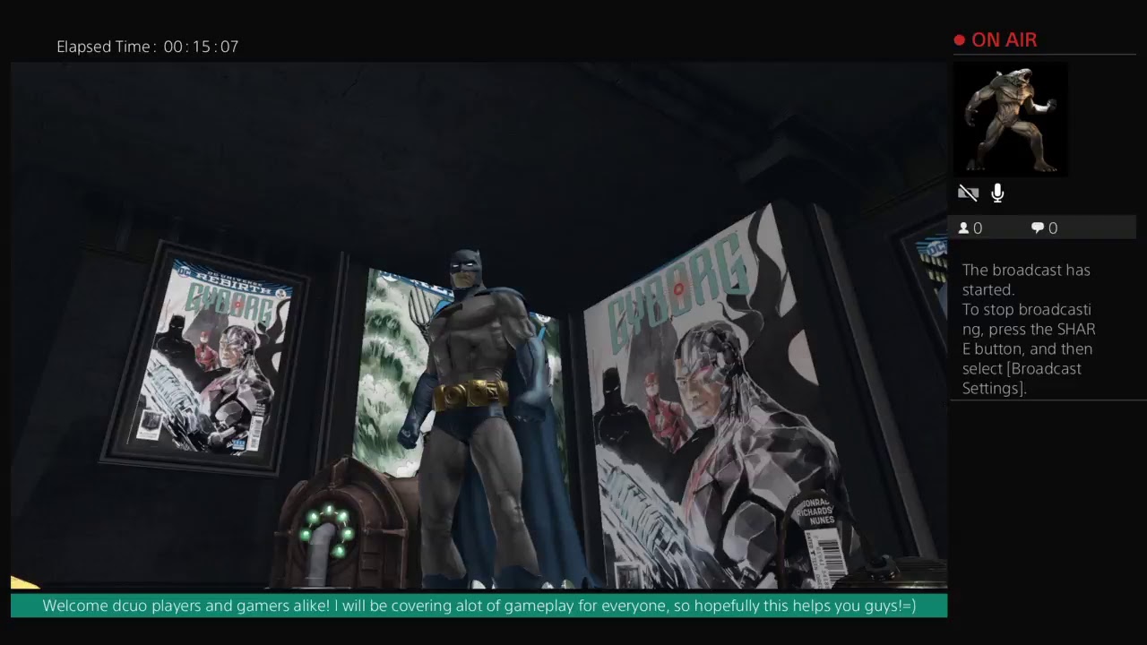 Dcuo: Making Classic Batman