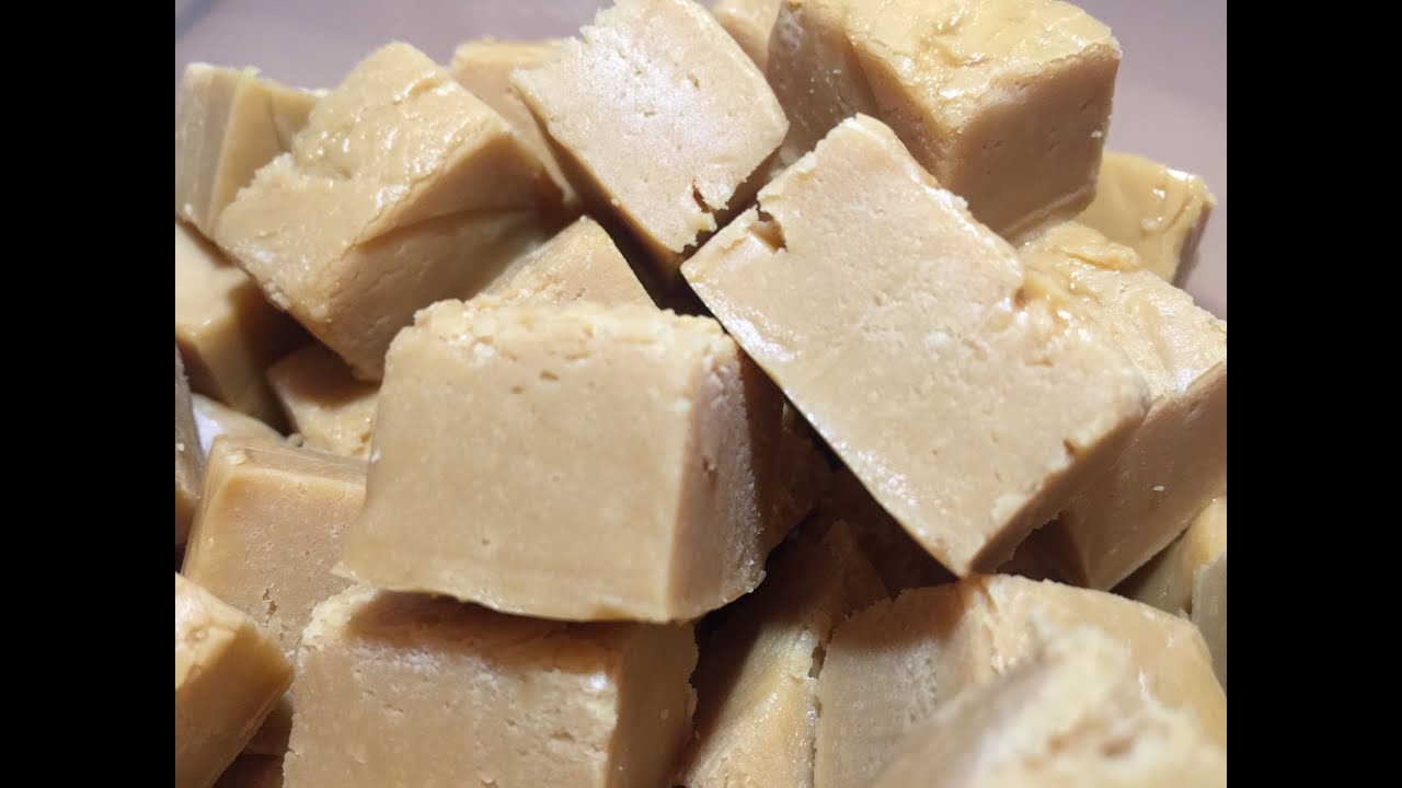 3 Ingredient Vanilla Fudge Recipe