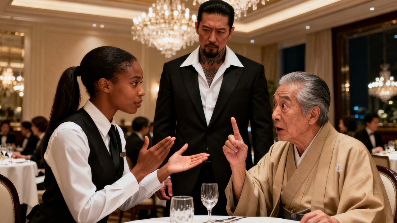 Shy Waitress Greeted Mafia Boss’s Deaf Father — Her Sign Language Had Everyone Stunned