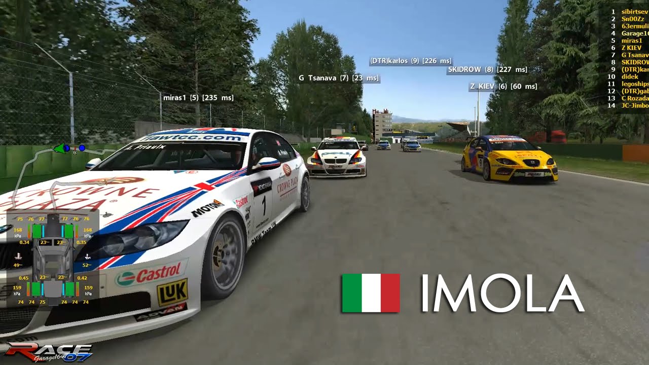 RACE07 LOL Win WTCC Imola Online Gameplay