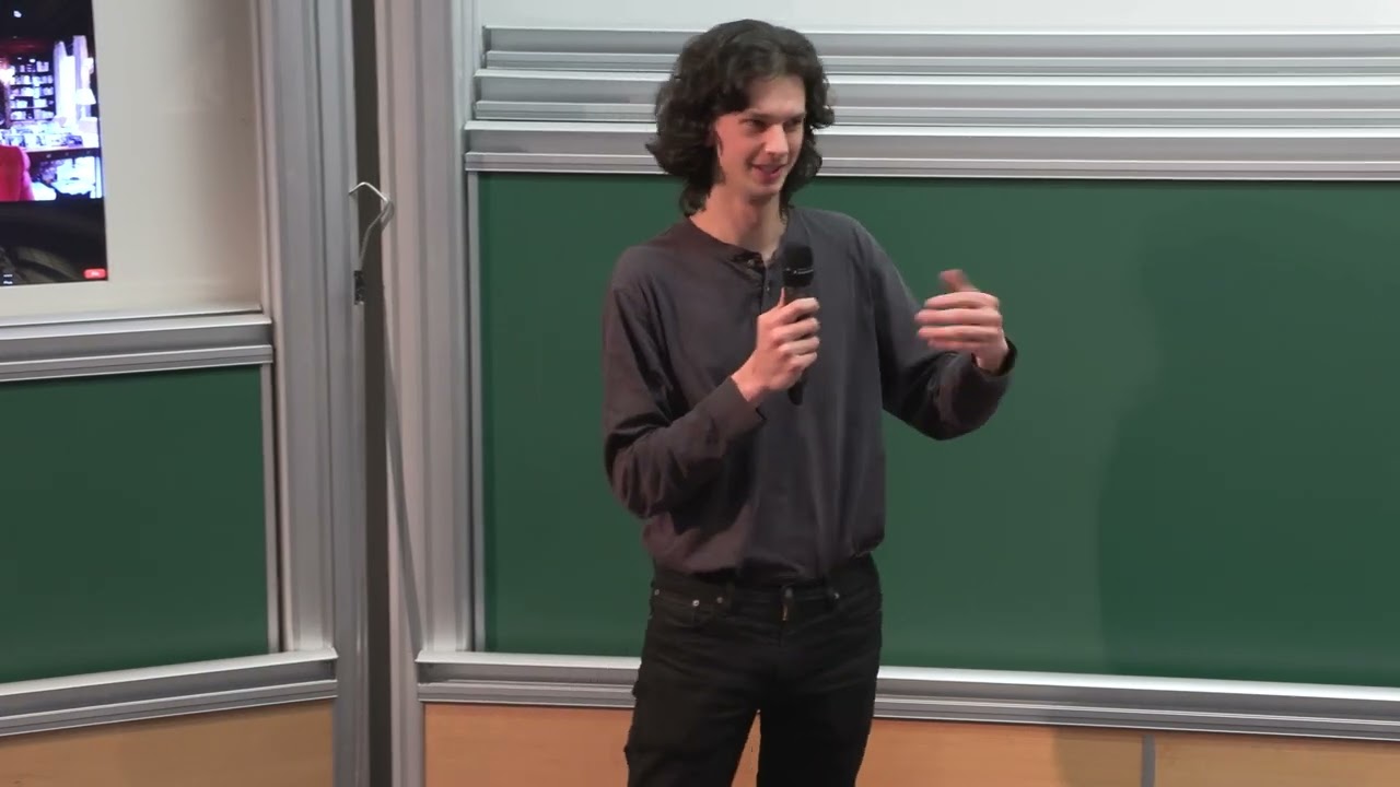Inaugural Ceremony of the Jean-Pierre Bourguignon Chair, Dustin Clausen, permanent professor