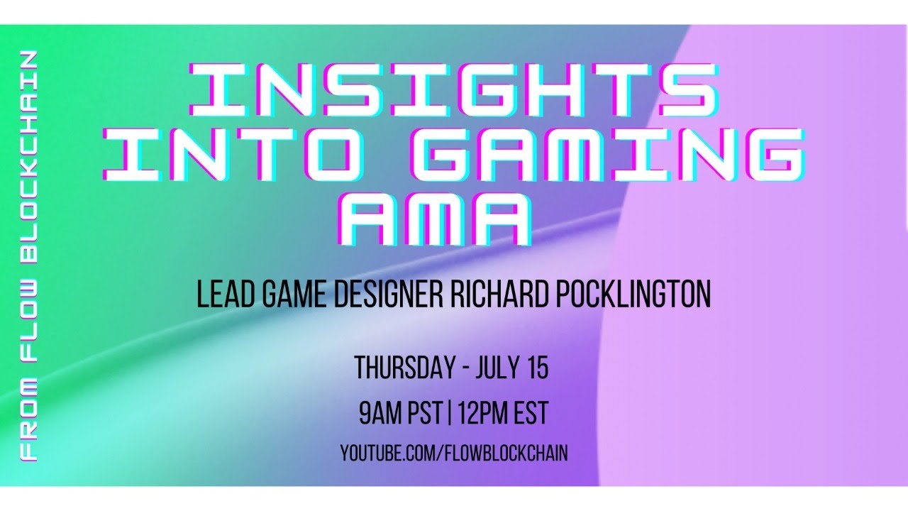 Insights into Gaming with Richard Pocklington - Lead Game Designer at Dapper Labs