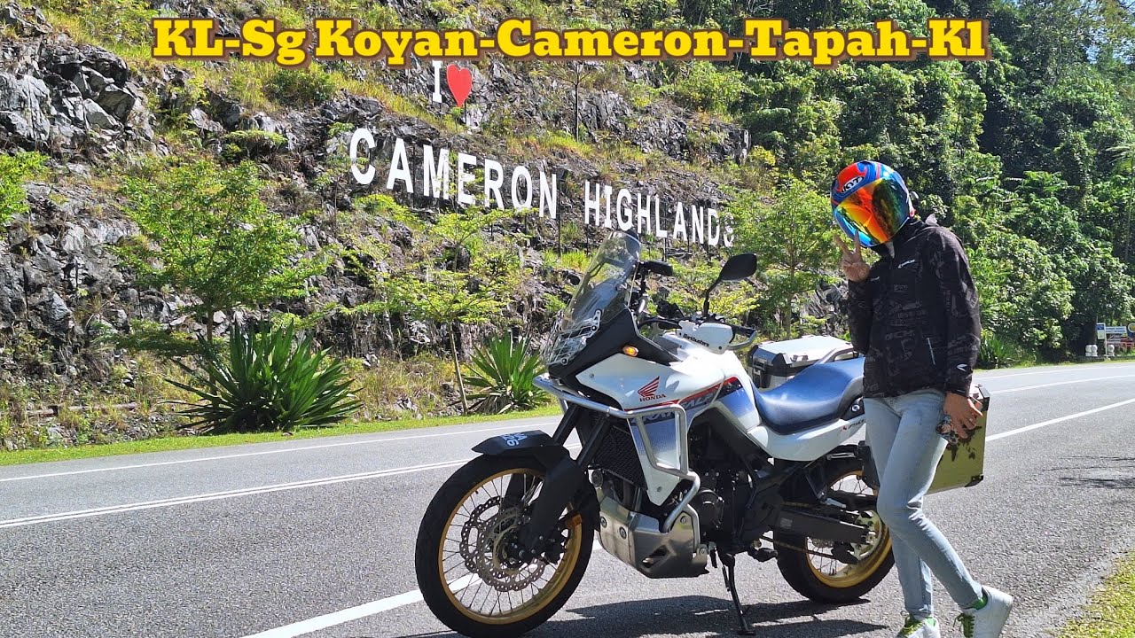 Honda XL750 Transalp - Cameron Highland ride