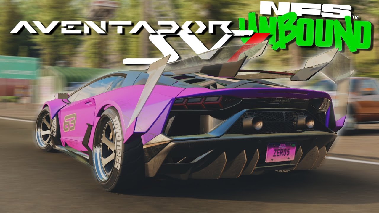 NEED FOR SPEED UNBOUND Part 61 - LAMBORGHINI AVENTADOR SVJ TUNING!