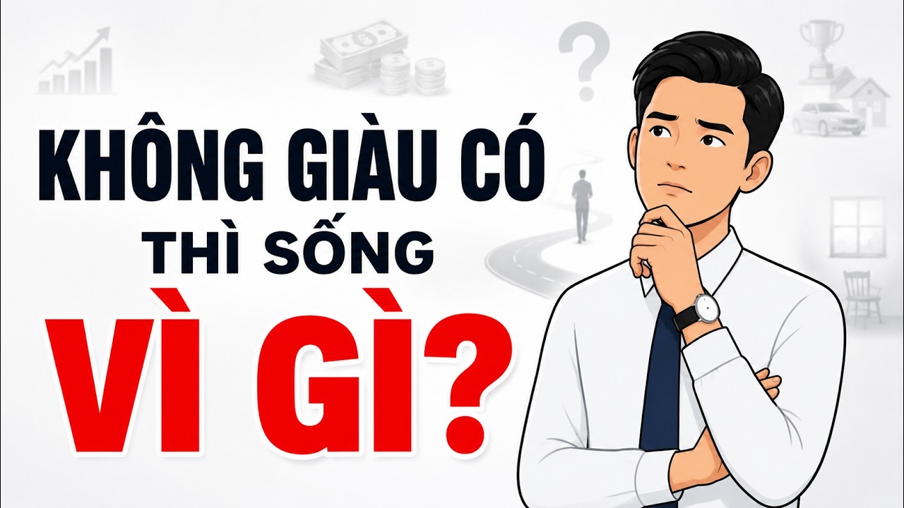 Nếu Cả Đời Không Rực Rỡ, Không Giàu Có, Thì Mình Đang Sống Vì Điều Gì?