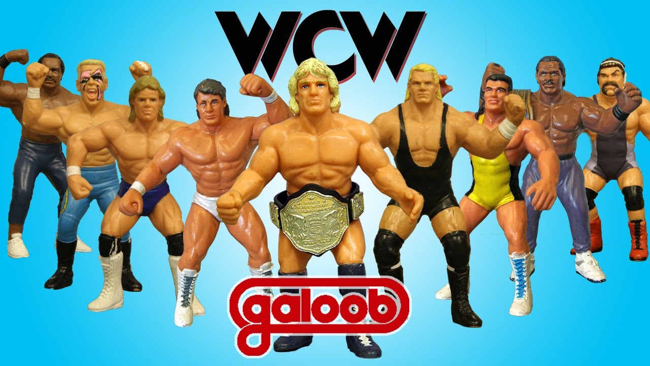 WCW Galoob wrestling figures