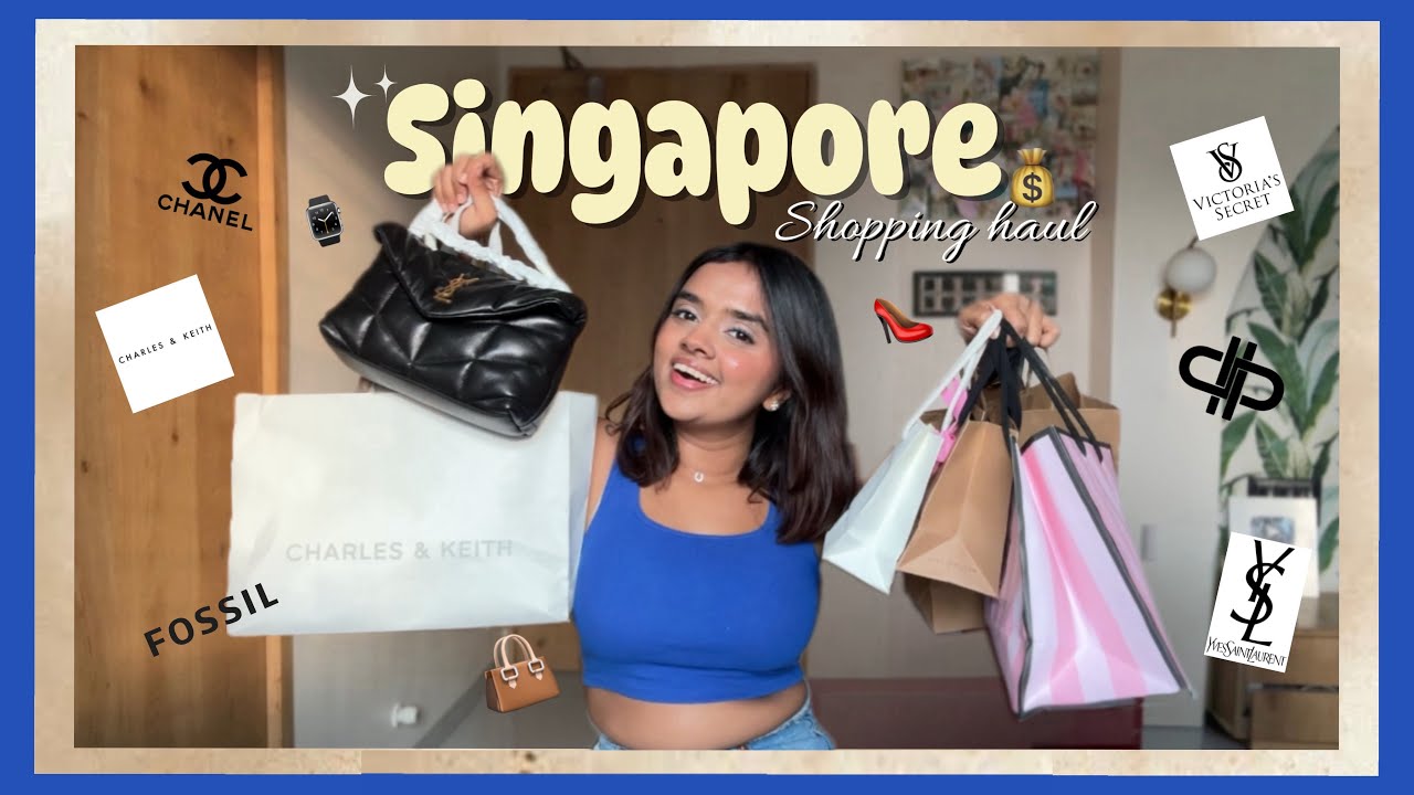 Everything I got from Singapore! HAUL TIME🛒🛍️🤯