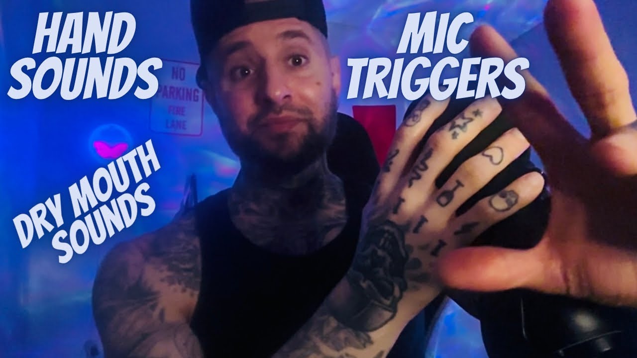 Tingly Hand,Mic,Mouth Sounds ASMR | Fast & Aggressive