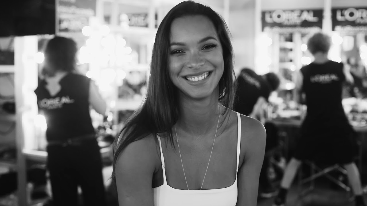 Lais Ribeiro for Dolores Cortés at Mercedes-Benz Fashion Week Madrid SS2019