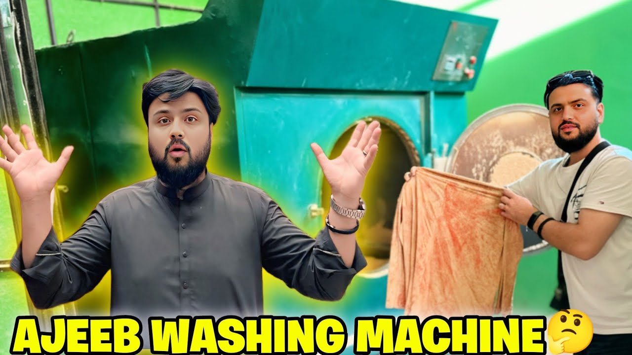 AJeeb washing machine 😳And Factory ka Visit with BBQ Night