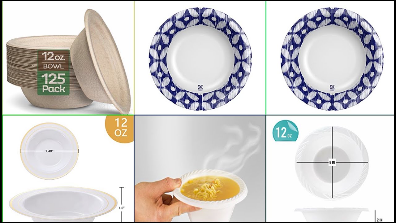 Top 10 Disposable Bowls You Can Buy On Amazon April 2022