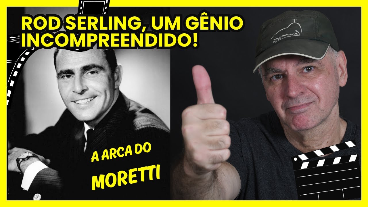 ARCA DO MORETTI EP  15: A VIDA E A CARREIRA DE ROD SERLING, O CRIADOR DE ALÉM DA IMAGINAÇÃO!