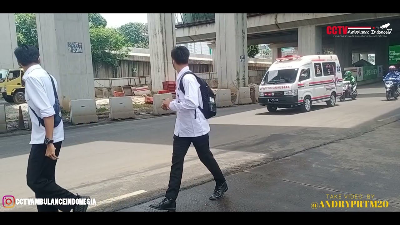 Terpantau Ambulance GMCI Di Depan RS PON Jakarta Timur - CCTV Ambulance Indonesia Eps.13