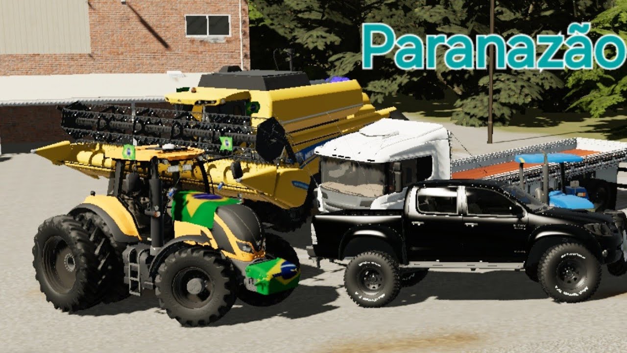 APK mapa PARANAZÃO pesando 1,54gb | FS20 BR 🇧🇷🚜 | META 20 LIKES + 50 INSCRITOS!!