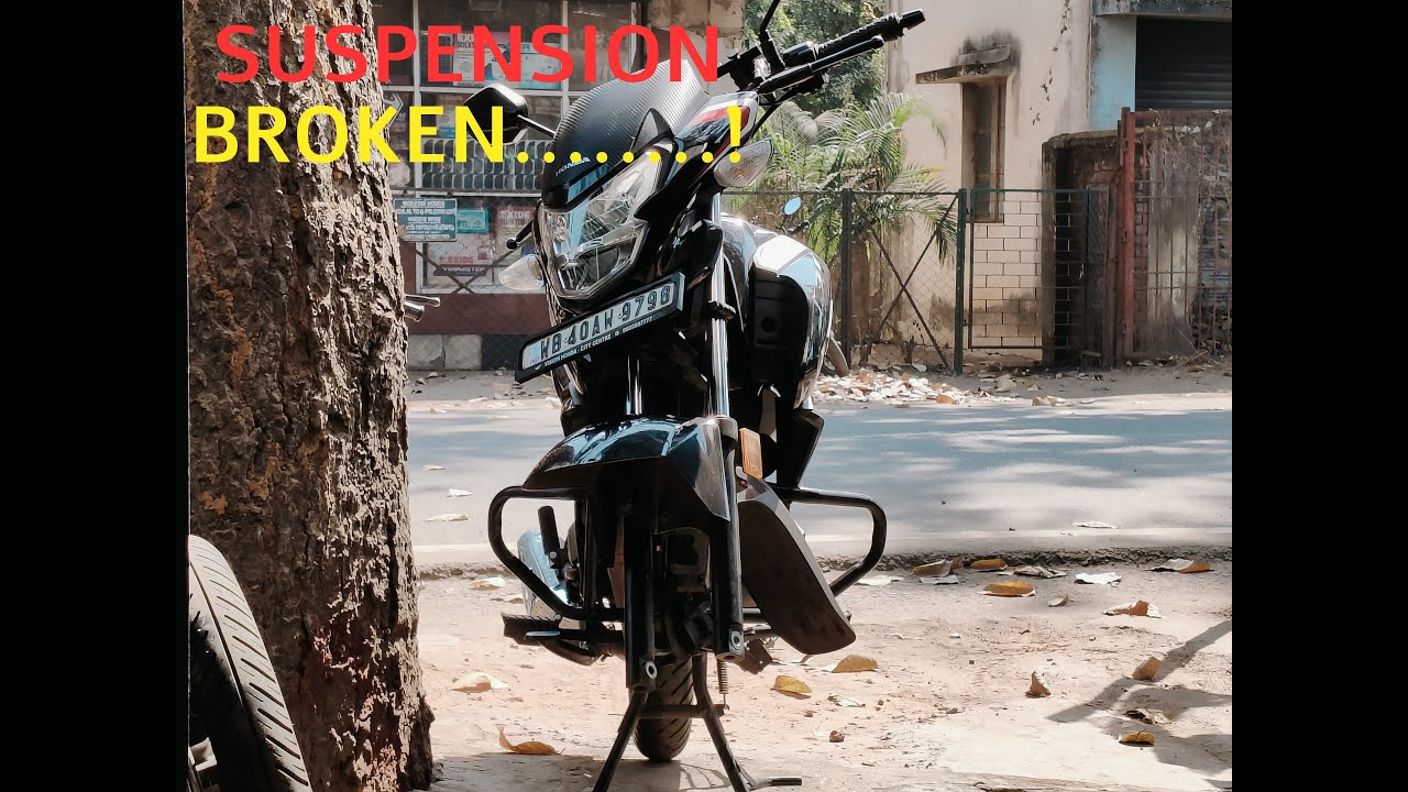 Front suspension problem in my SP-125 || A major problem solved......
