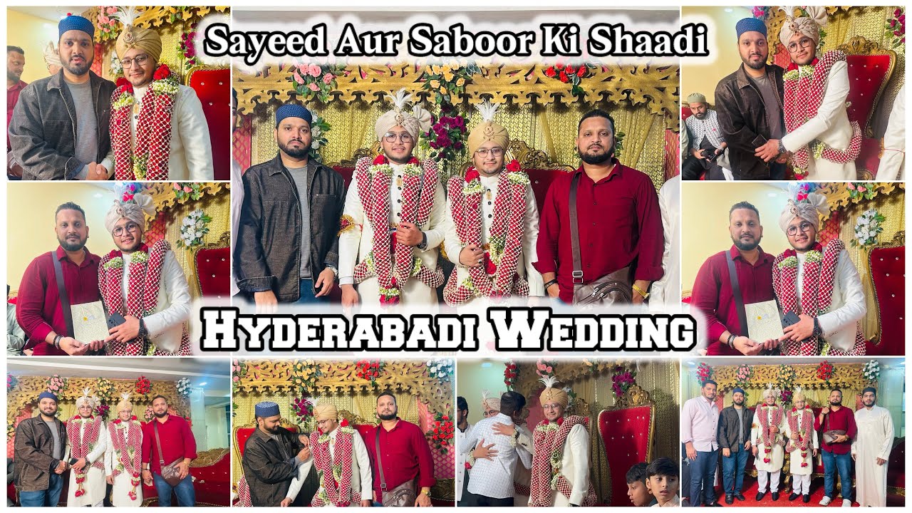 Sayeed aur Saboor Ki Shaadi | Shaadi Mubarak | Mohammed Sameer Khan Quadri With Brothers & Friends.