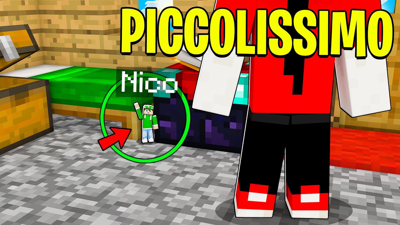 ENTRO NEL PASSAGGIO SEGRETO PIÙ *PICCOLO* DI MINECRAFT! 😱