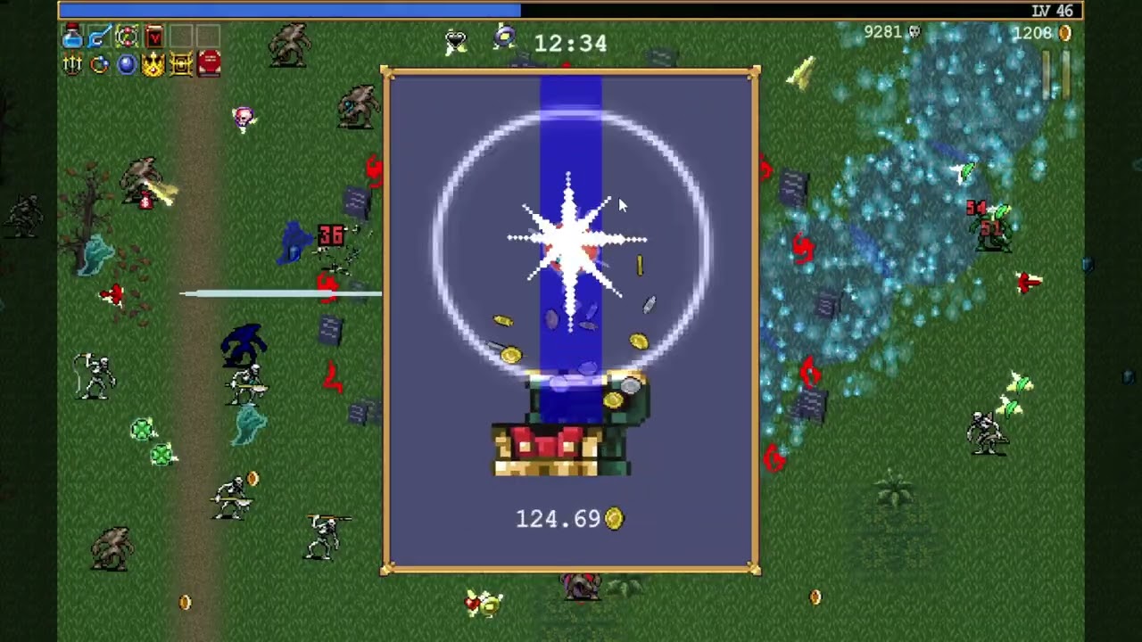 Vampire Survivors: 31 Minutes of Mad Forest