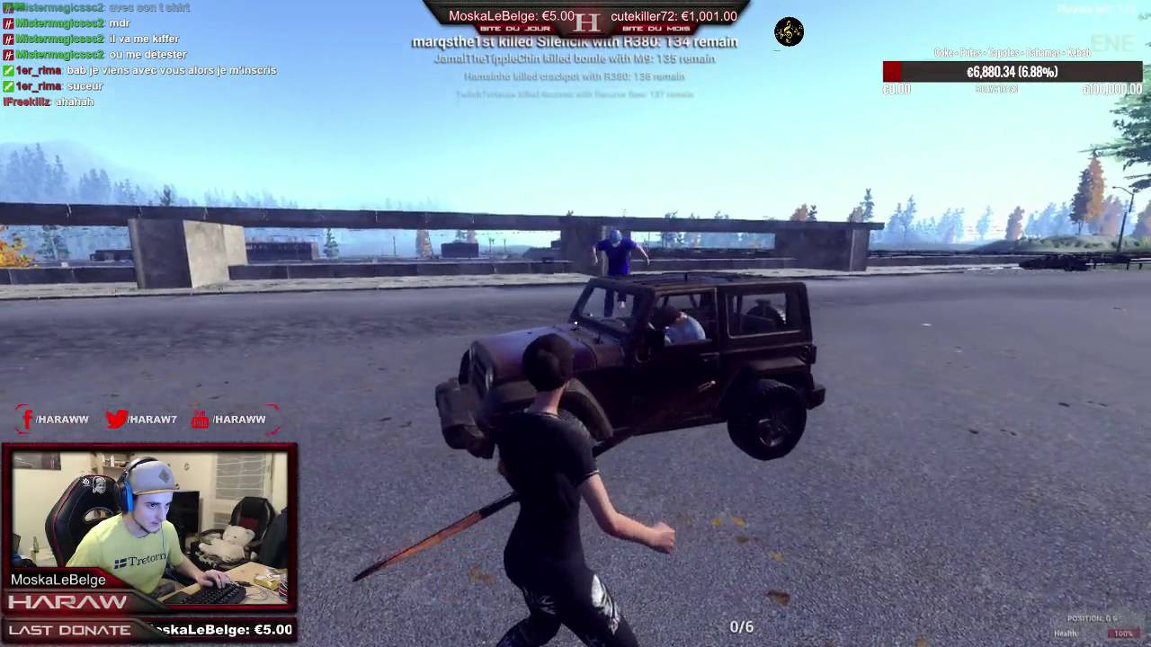 Haraw - Shotgun vs Bow ? Haraw wins - H1Z1