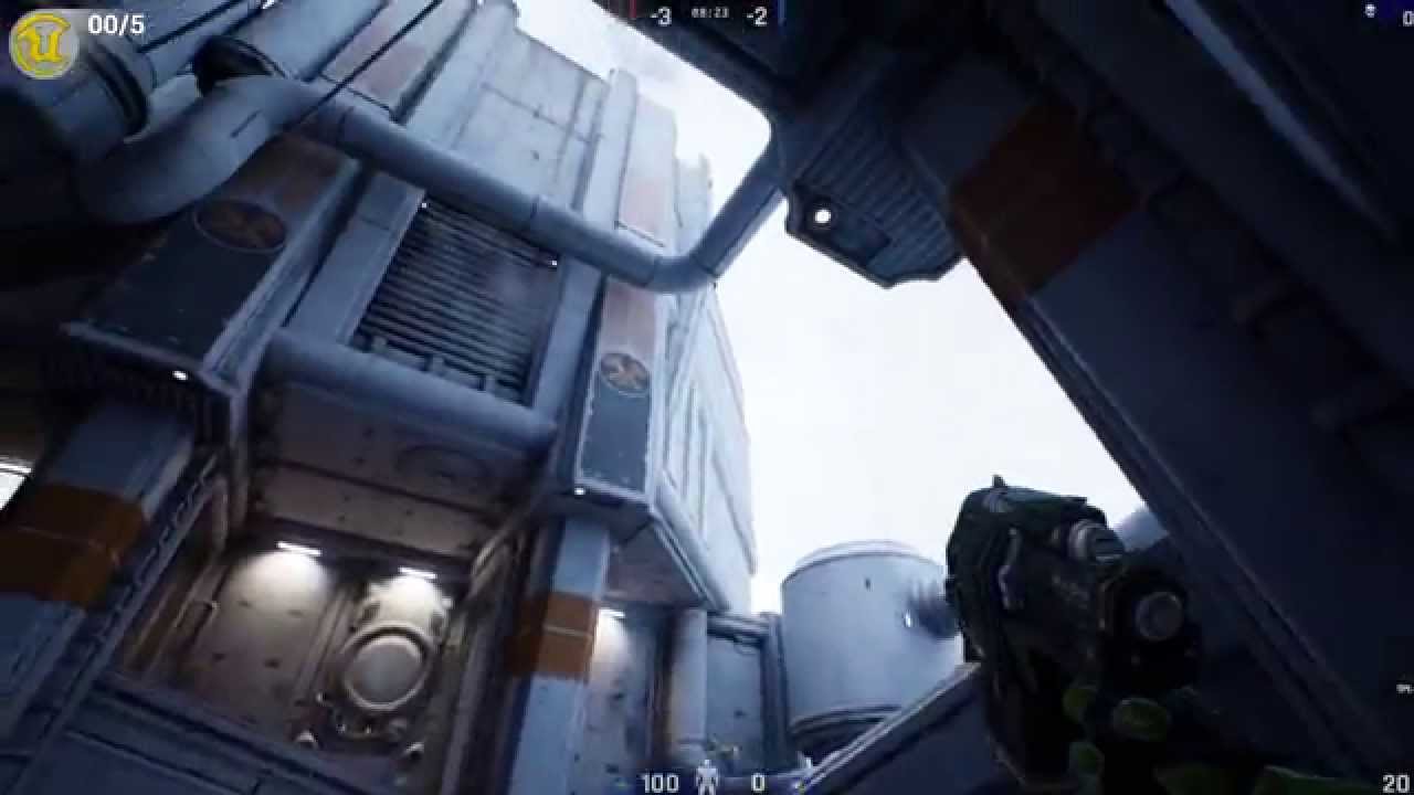 Unreal Tournament 2015 Alpha Raw Graphics Demo  Footage [Max Settings]