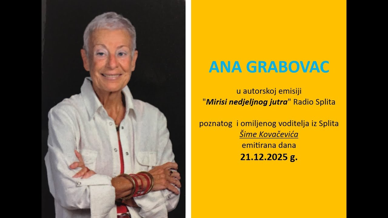 ANA GRABOVAC - 21.12.2025 g. u emisiji 