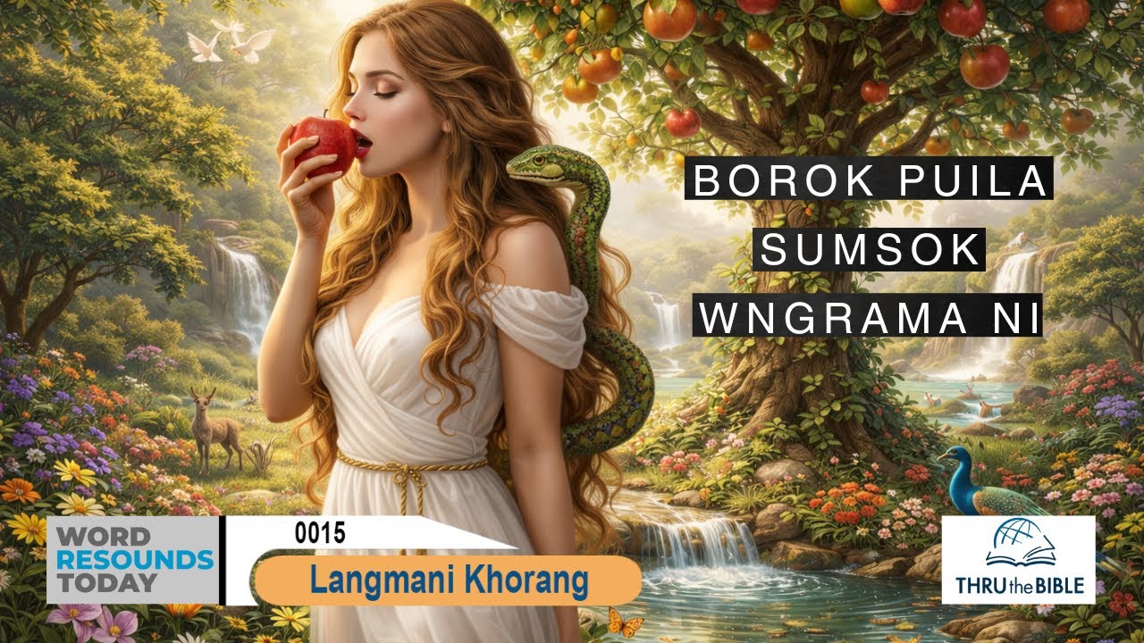 #TTB Genesis 3 : 1 - 13 (0015) Kokborok Bible Study