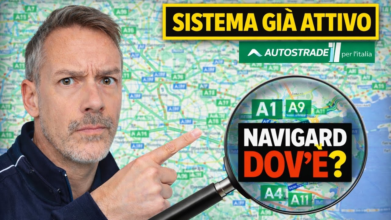NAVIGARD già attivo: elenco autostrade e tratte dove è installato nel 2026