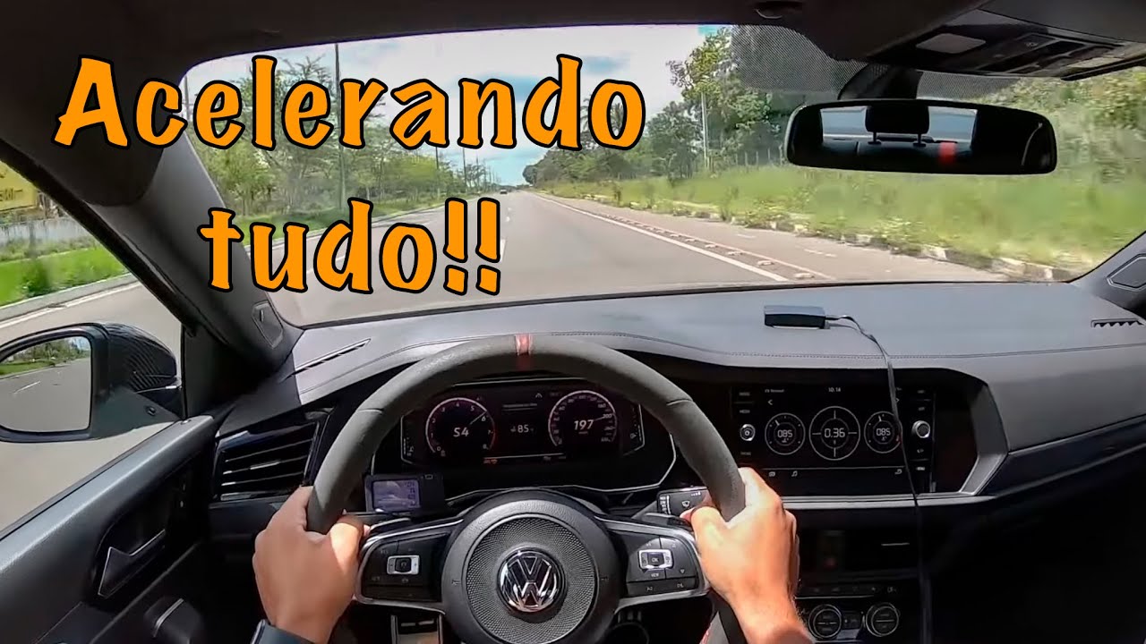 Acelerei o Jetta GLI forjado de 650 CV e 70Kgfm - (Passa dos 350km/h!)