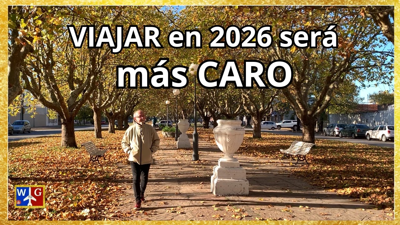 La razón por la que VIAJAR en 2026 te costará MUCHO MÁS 💸Aquí te lo explico