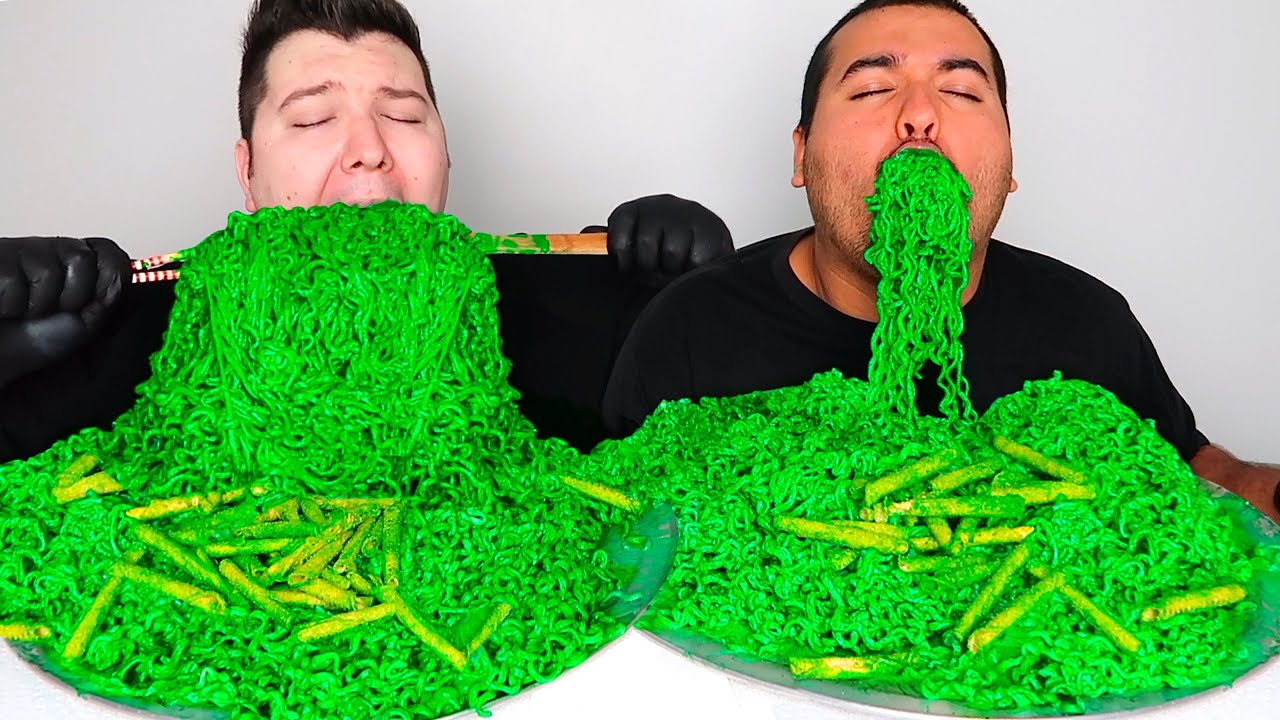 TAKIS ZOMBIE FIRE NOODLES &bull; Mukbang & Recipe