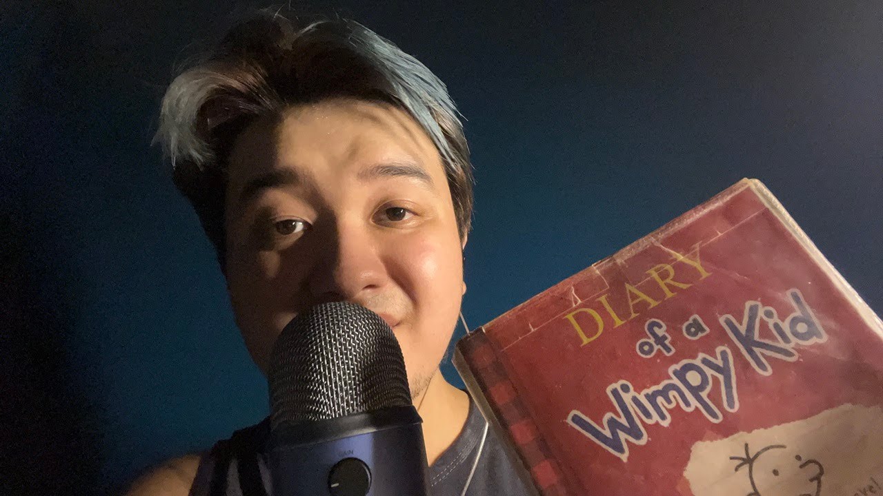 asmr semi-inaudible reading (wimpy kid 1, part 2)