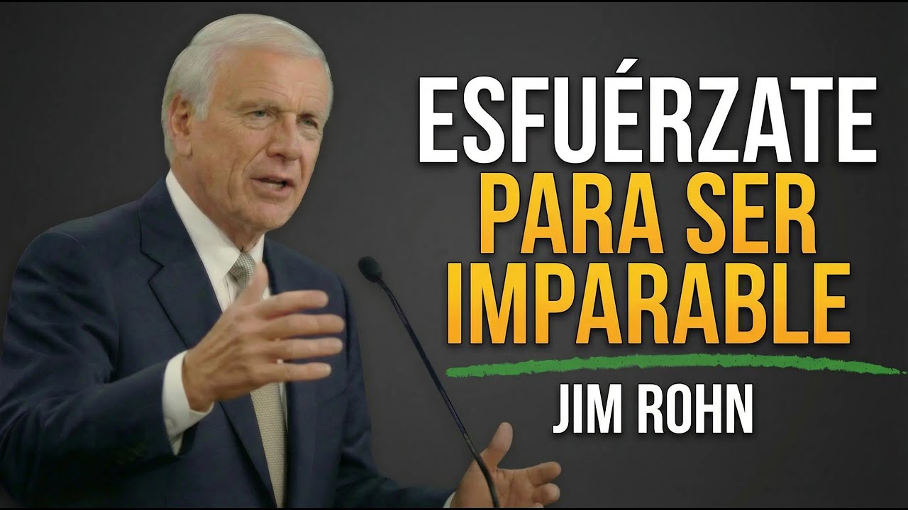 Haz Lo Que Nadie Quiere Hacer Para Ser Imparable | Jim Rohn — Discurso Motivacional