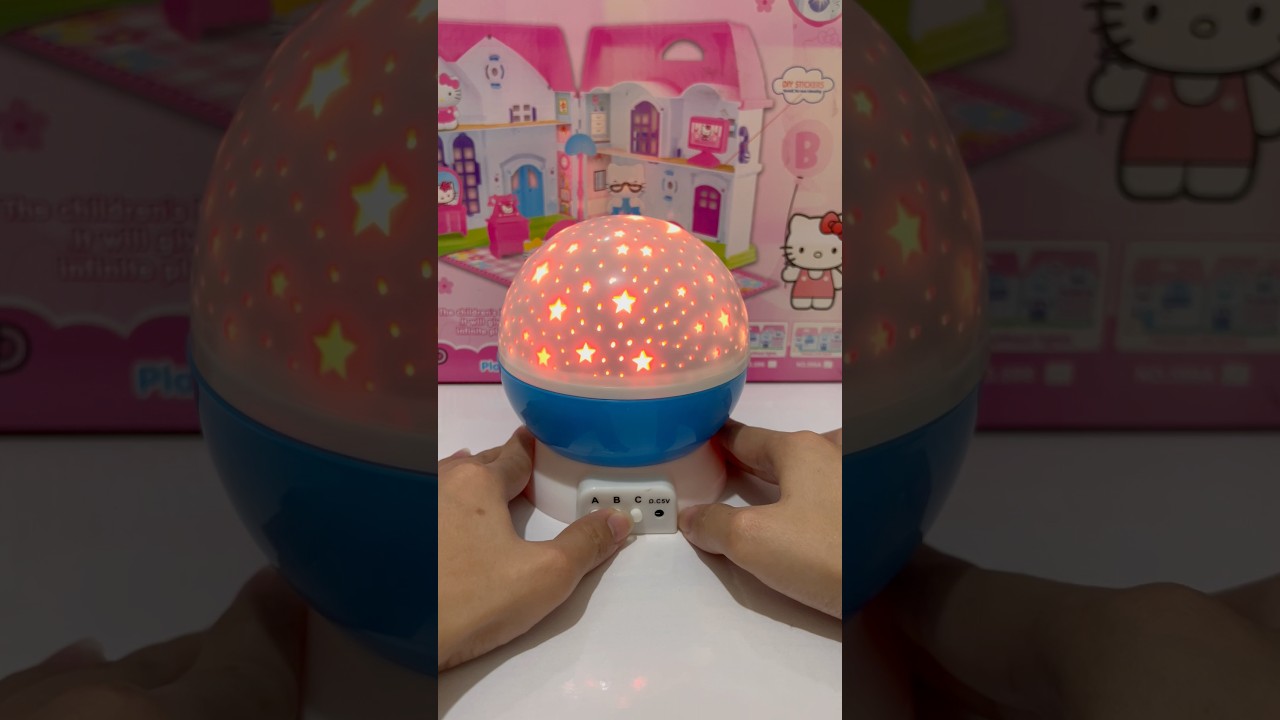 Unboxing Star Master Dream Rotating Projection Lamp #ASMR #Satisfying #Unboxing