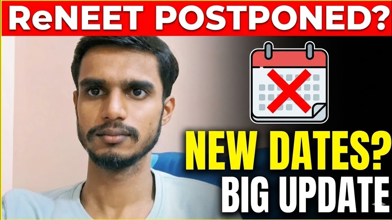 Re-Neet Postponed due to Paper leak? NTA Reply? 😱