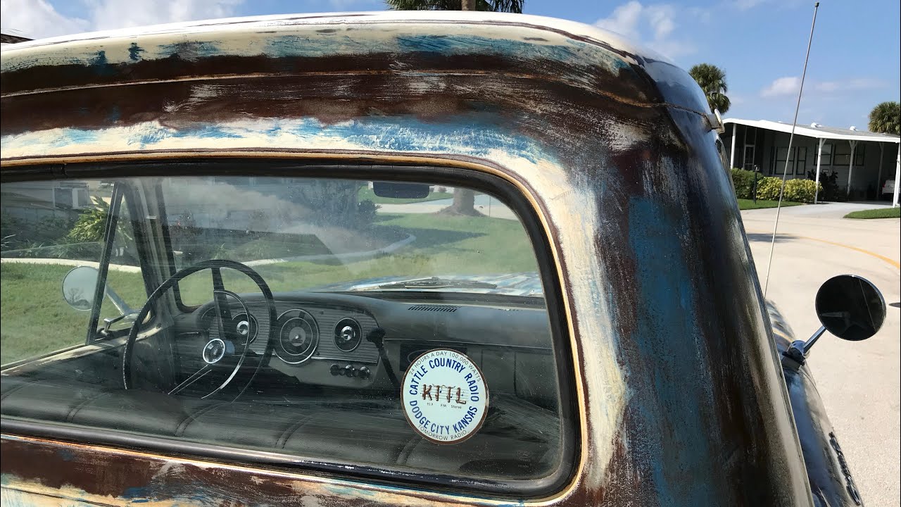 KBS Diamond Finish Clear On Paint And Rust. Preserve Rat Rod Patina