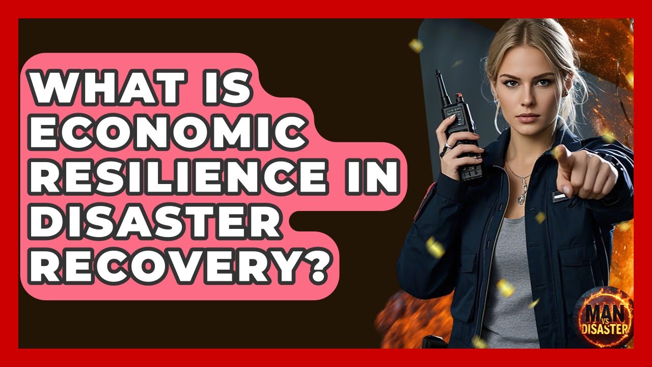 What Is Economic Resilience In Disaster Recovery? - Man vs. Disaster