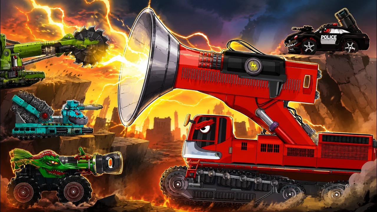 VOID ANNIHILATOR – The Cannon That Erases Reality! - Cartoon about tanks