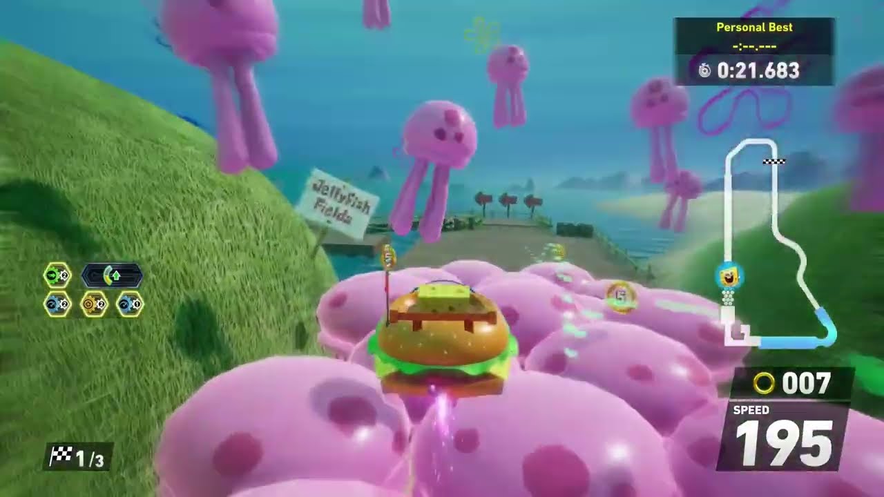 Sonic Racing Bonus - Son Racing in time trials