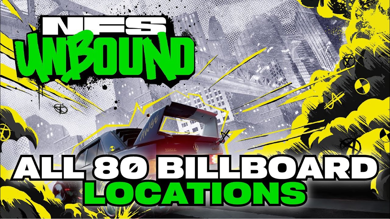 Need For Speed Unbound - All 80 Billboard Locations (Adbusting Trophy Guide)