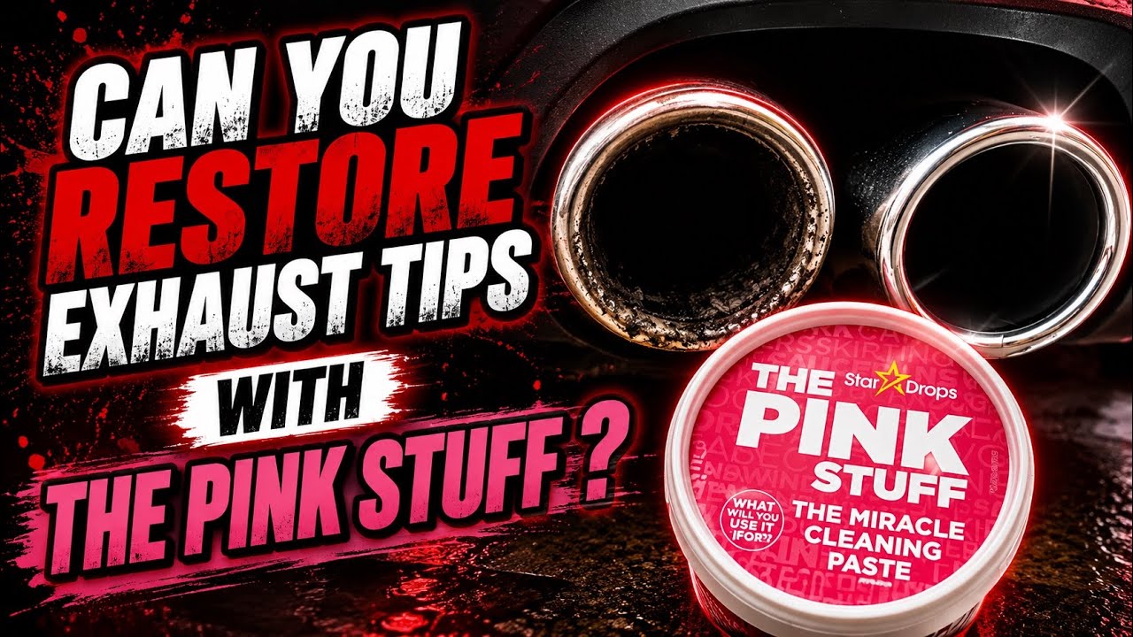 CAN YOU RESTORE EXHAUST TIPS WITH THE PINK STUFF....