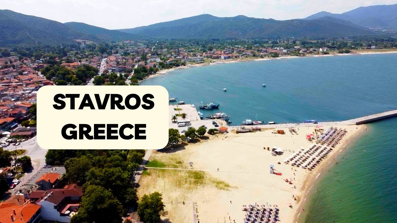 Stavros  🌴⛰️ 🏖️ Charming place in Greece #stavros #greece