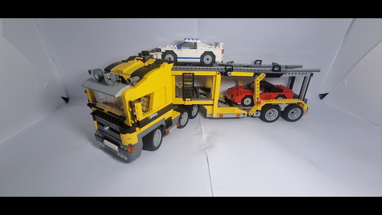 Lego set 6753 (Highway Transport) Stopmotion pt1