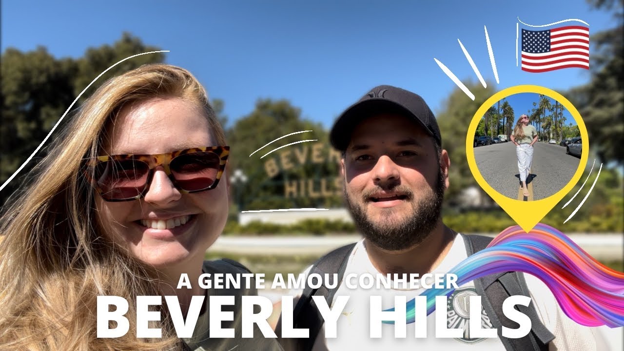 🇺🇸 BEVERLY HILLS em LOS ANGELES | LUGARES PRA CONHECER NOS ESTADOS UNIDOS