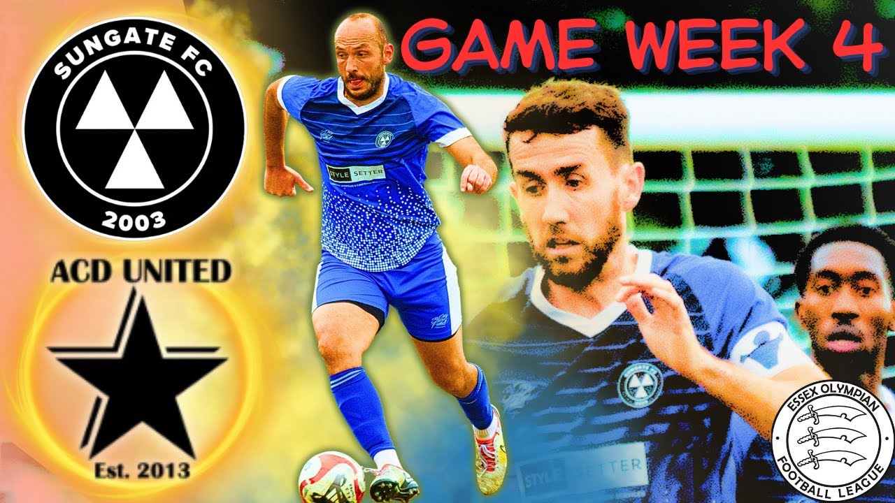 Non League Football | Sungate vs ACD United | ProKit UK Essex Olympian Football League